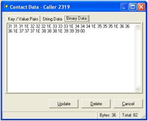 Contact Data Caller AACC HDX