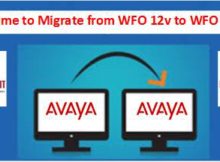Migrate Avaya WFO V12 to v15