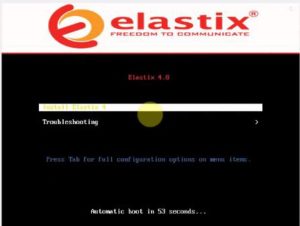 elastix 4 virtual machine