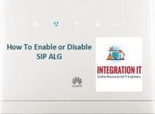how to enable or disable sip alg